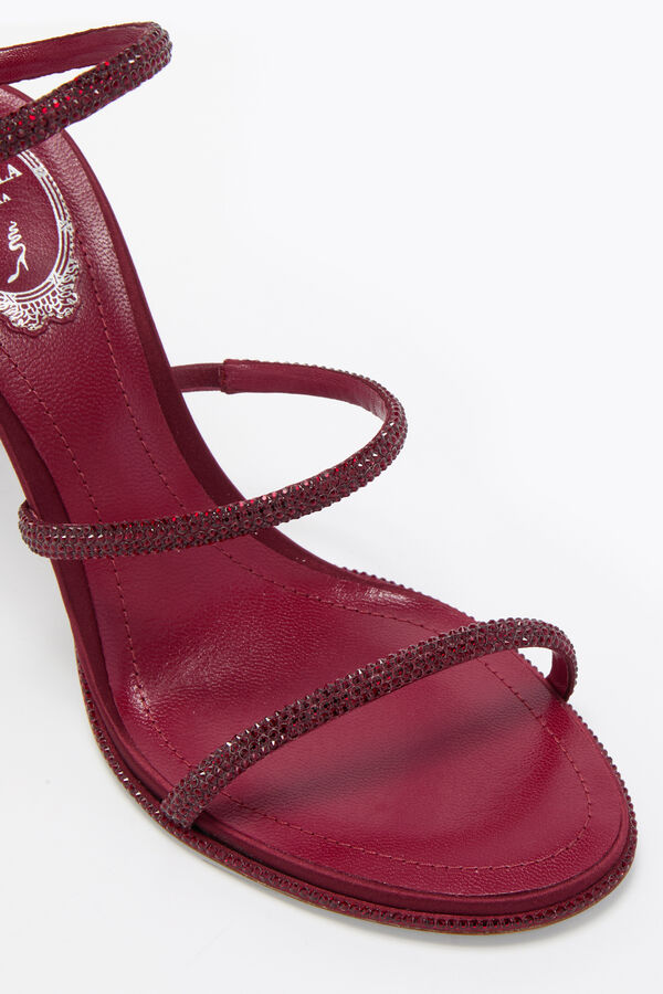 CLEO BURGUNDY SANDAL 80