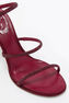 CLEO BURGUNDY SANDAL 80