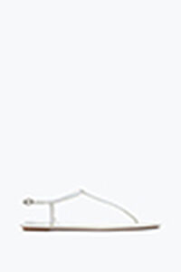 DIANA WHITE SANDAL WITH CRYSTALS 10