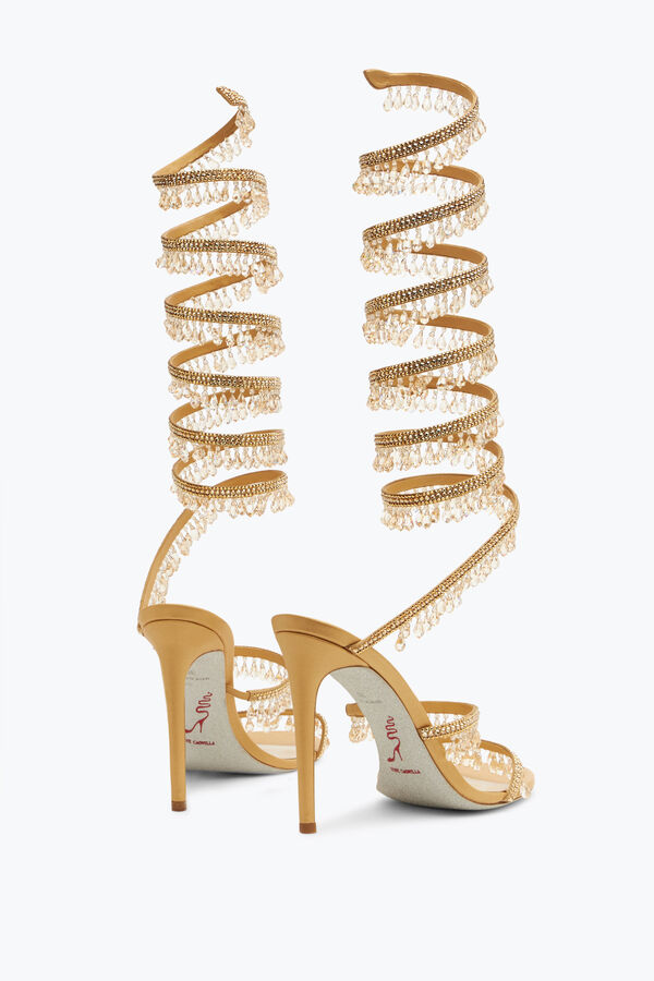 SUPER CHANDELIER GOLD SANDAL 105