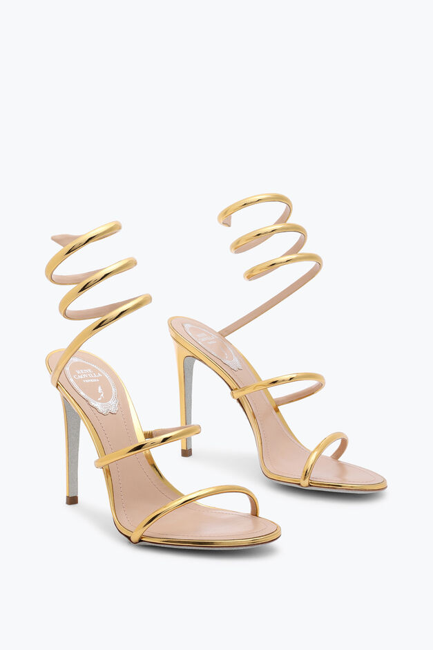 Cleo Metallic Gold Sandal 105 Cleo Metallic Gold Sandal 105