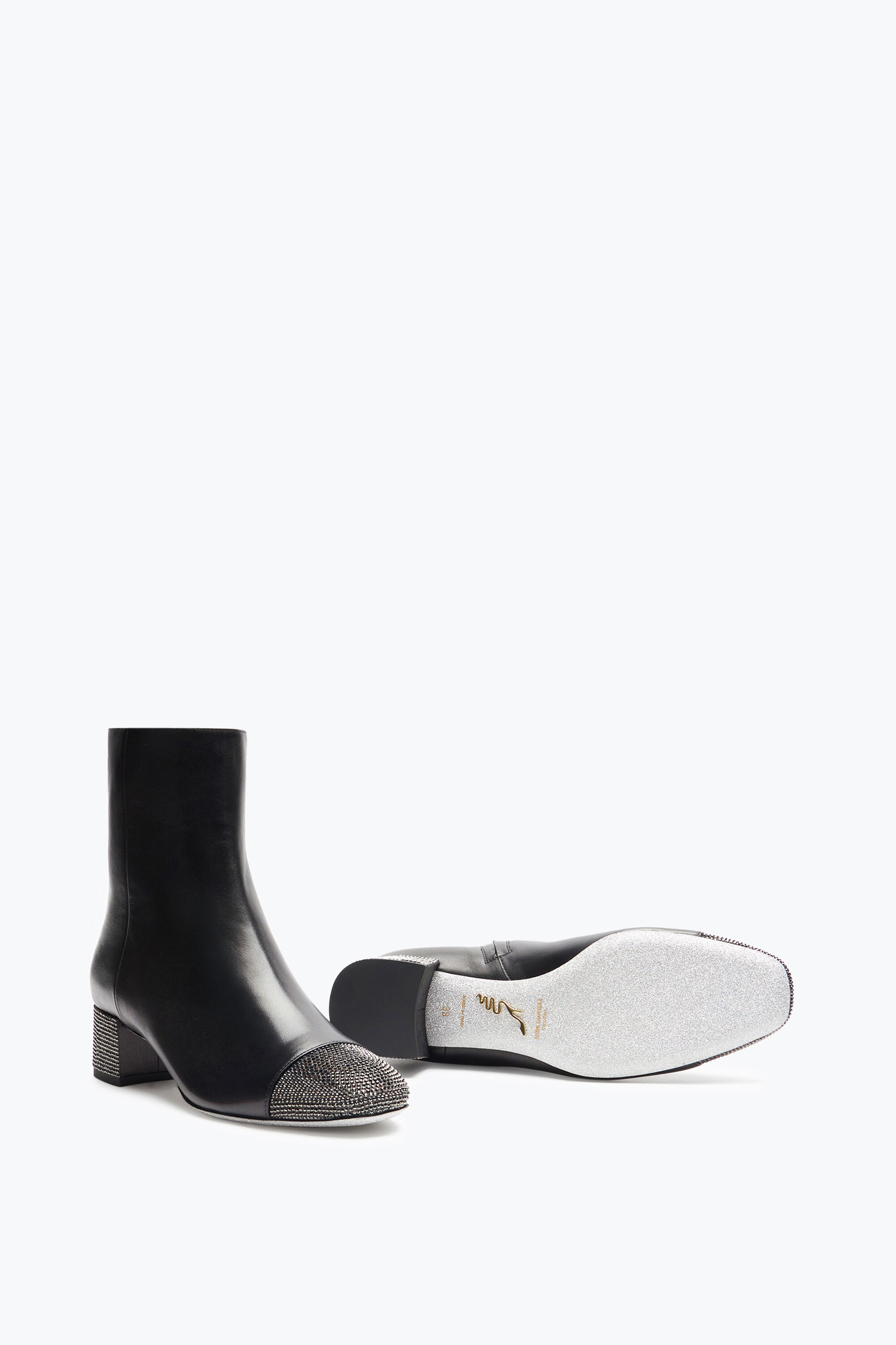 ショートブーツ・ブーティ Rene Caovilla 'Bonnie' ankle boots Designer Jeweled ankle boots with heels | Rene Caovilla®