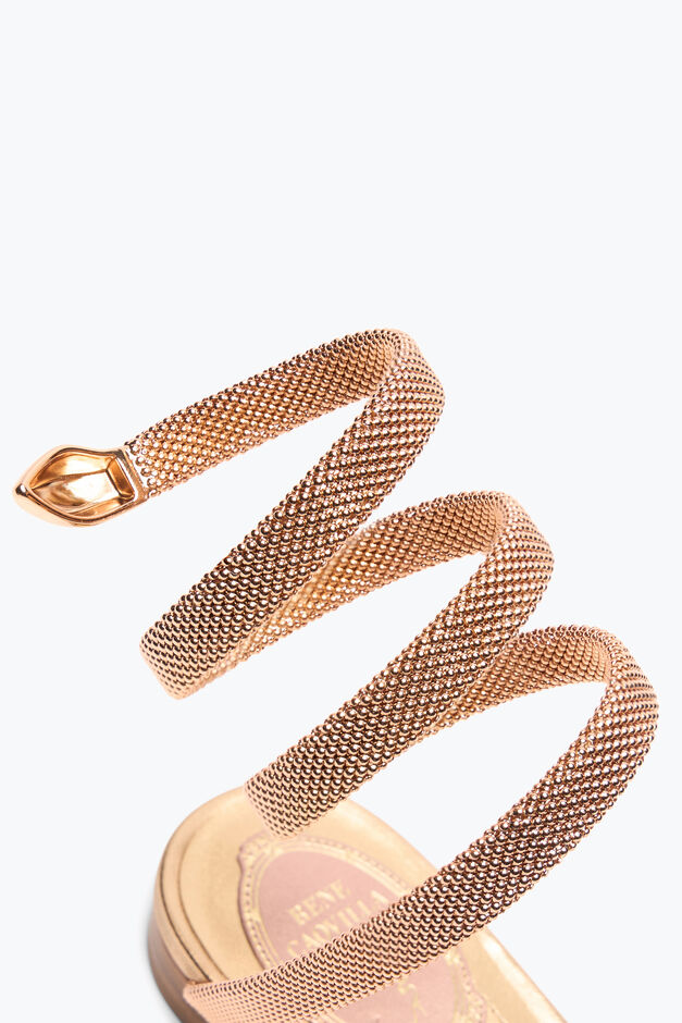 TRIGOLD CLEO THREE-TONED FLAT SANDAL 10 TRIGOLD CLEO THREE-TONED FLAT SANDAL 10