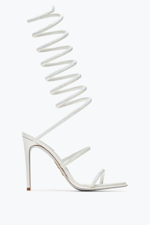 Super Cleo White Sandal 105