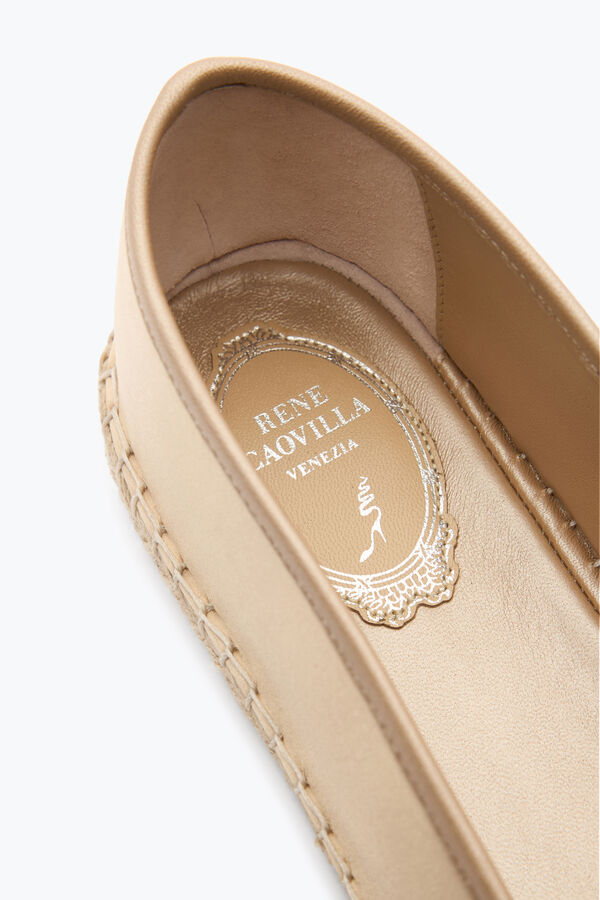 ESPADRILLE EDEN NUDE AVEC CRISTAUX 10