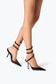 Cleo Black Pump With Crystals 105