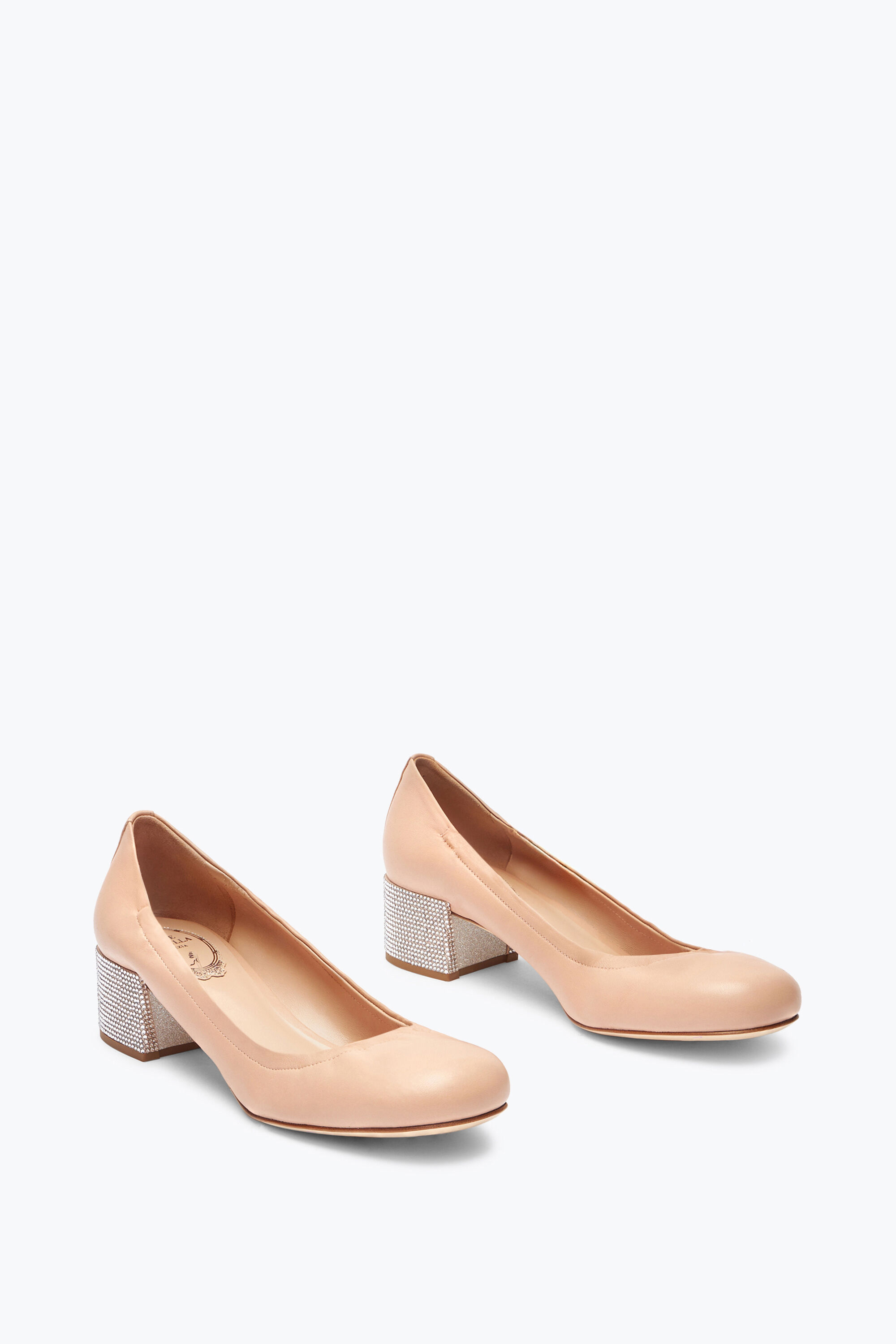 Zapatos salon nude hot sale