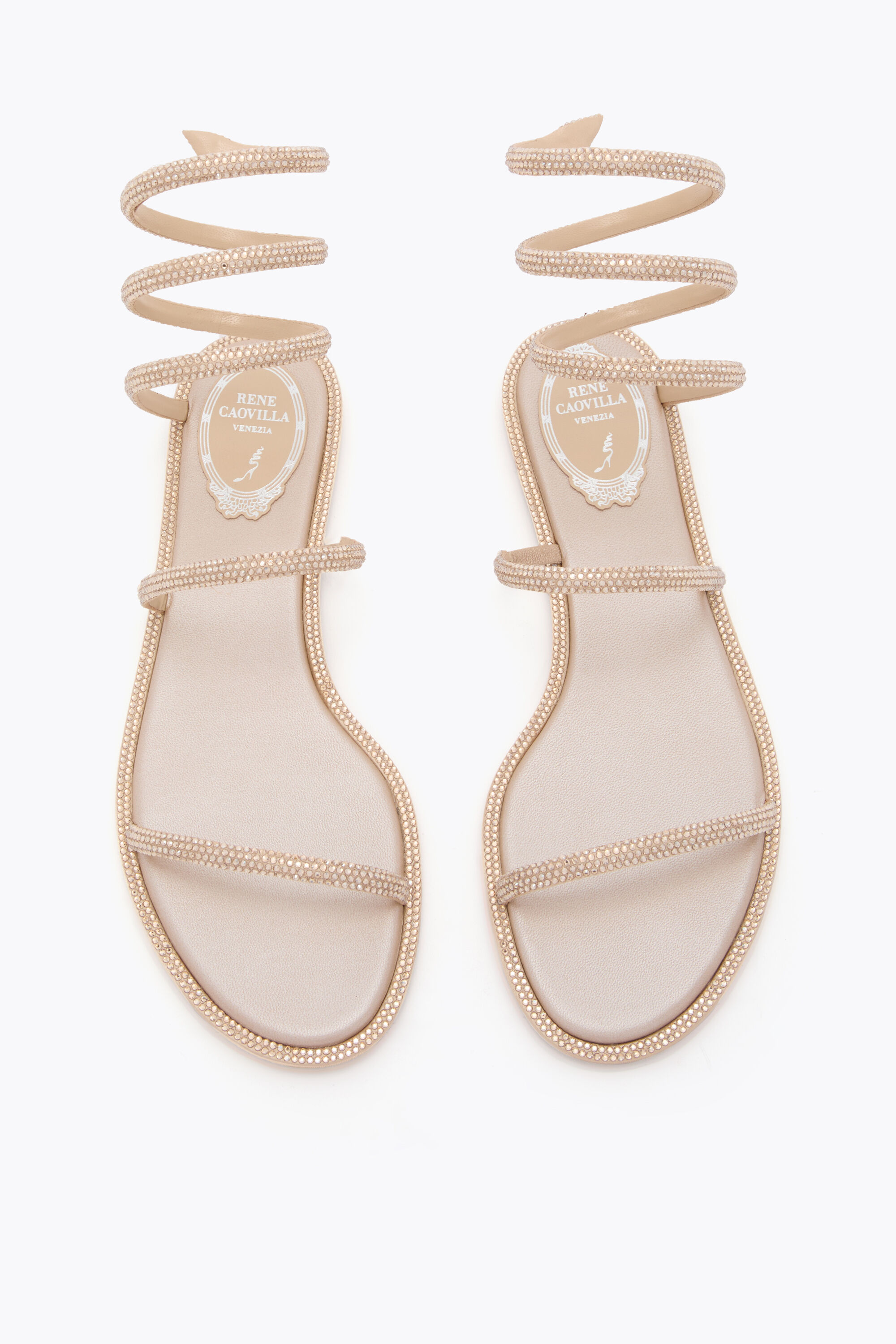 Rene Caovilla® Cleo: jeweled designer sandals