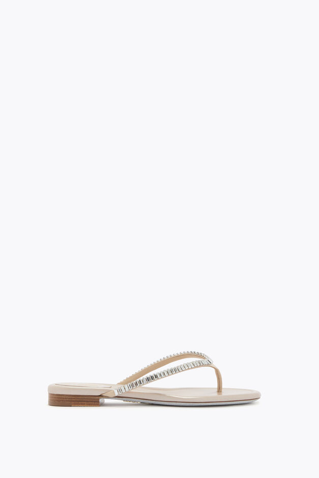 SPARK BLACK THONG SANDAL 10