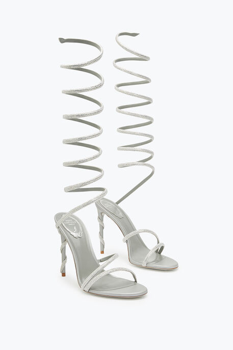 Margot Crystal Grey Sandal 105 Margot Crystal Grey Sandal 105