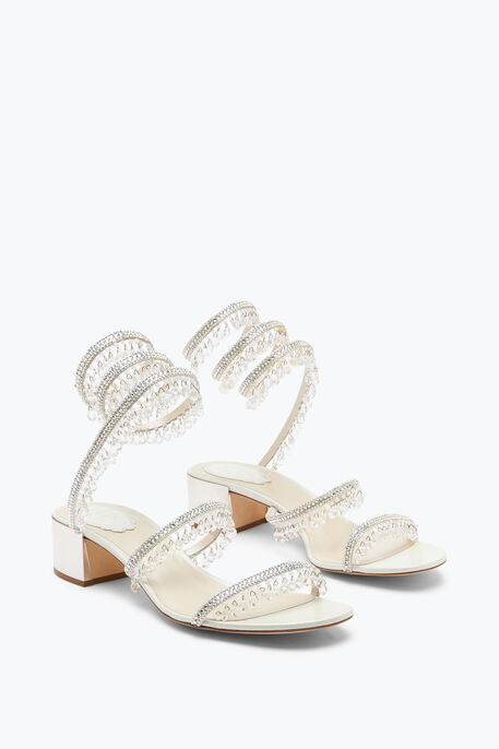 Chandelier Ivory Sandal 40 Chandelier Ivory Sandal 40