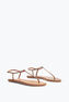 DIANA COGNAC SANDAL WITH CRYSTALS 10