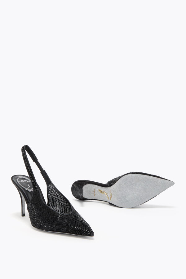 JINNY BLACK SLINGBACK 80