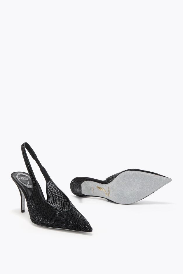 JINNY BLACK SLINGBACK 80 JINNY BLACK SLINGBACK 80