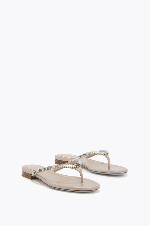 SPARK BLACK THONG SANDAL 10
