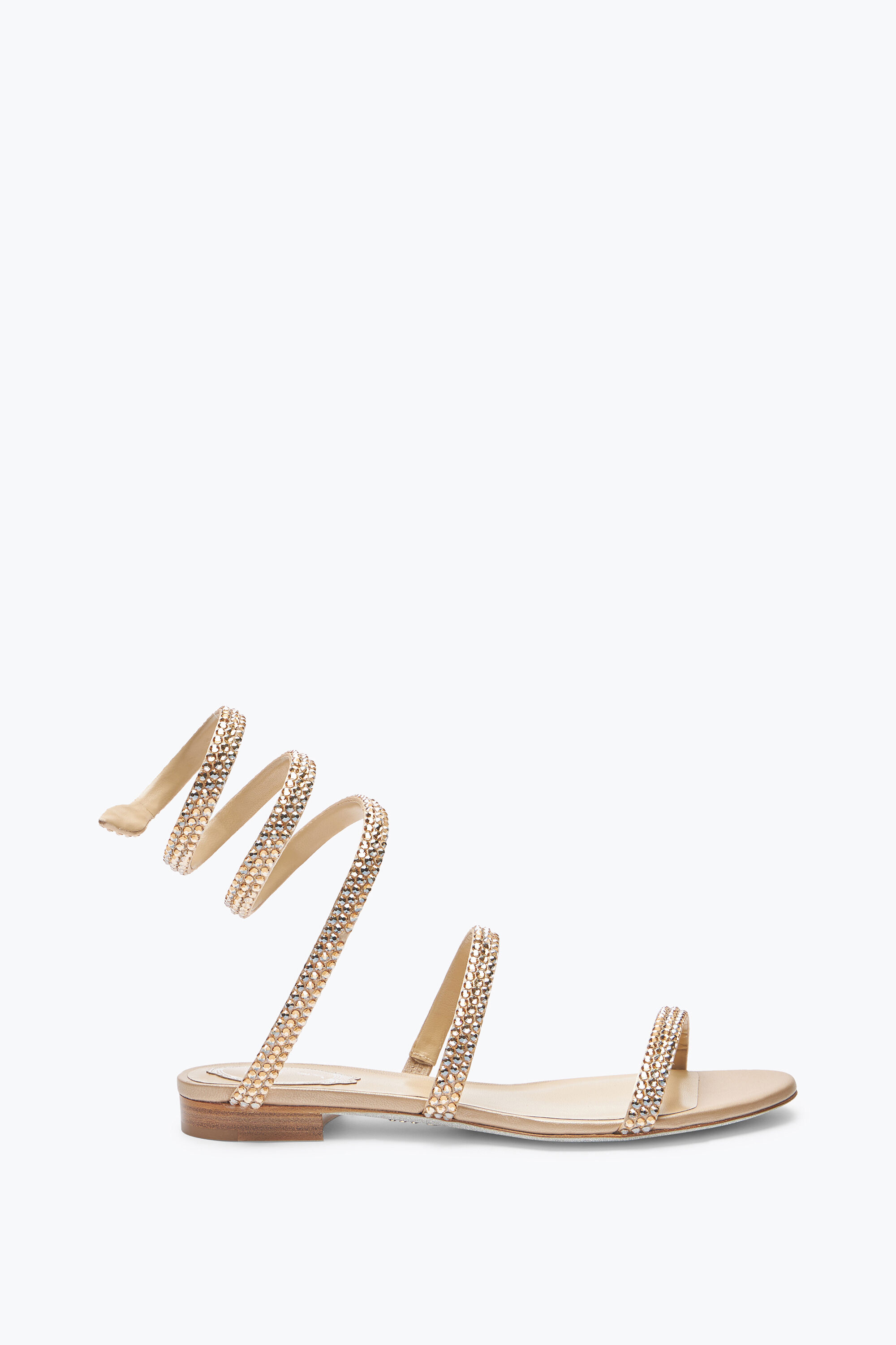Rene caovilla shop flat sandals