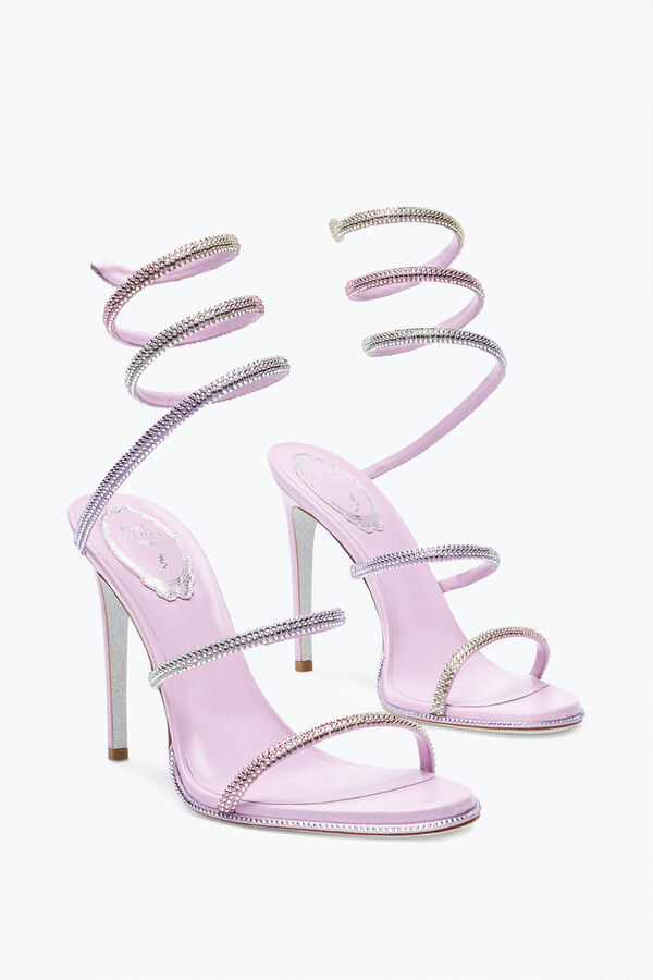 Cleo Lilac Sandal With Degrad&eacute; Crystals 105