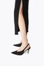 JINNY BLACK SLINGBACK 80