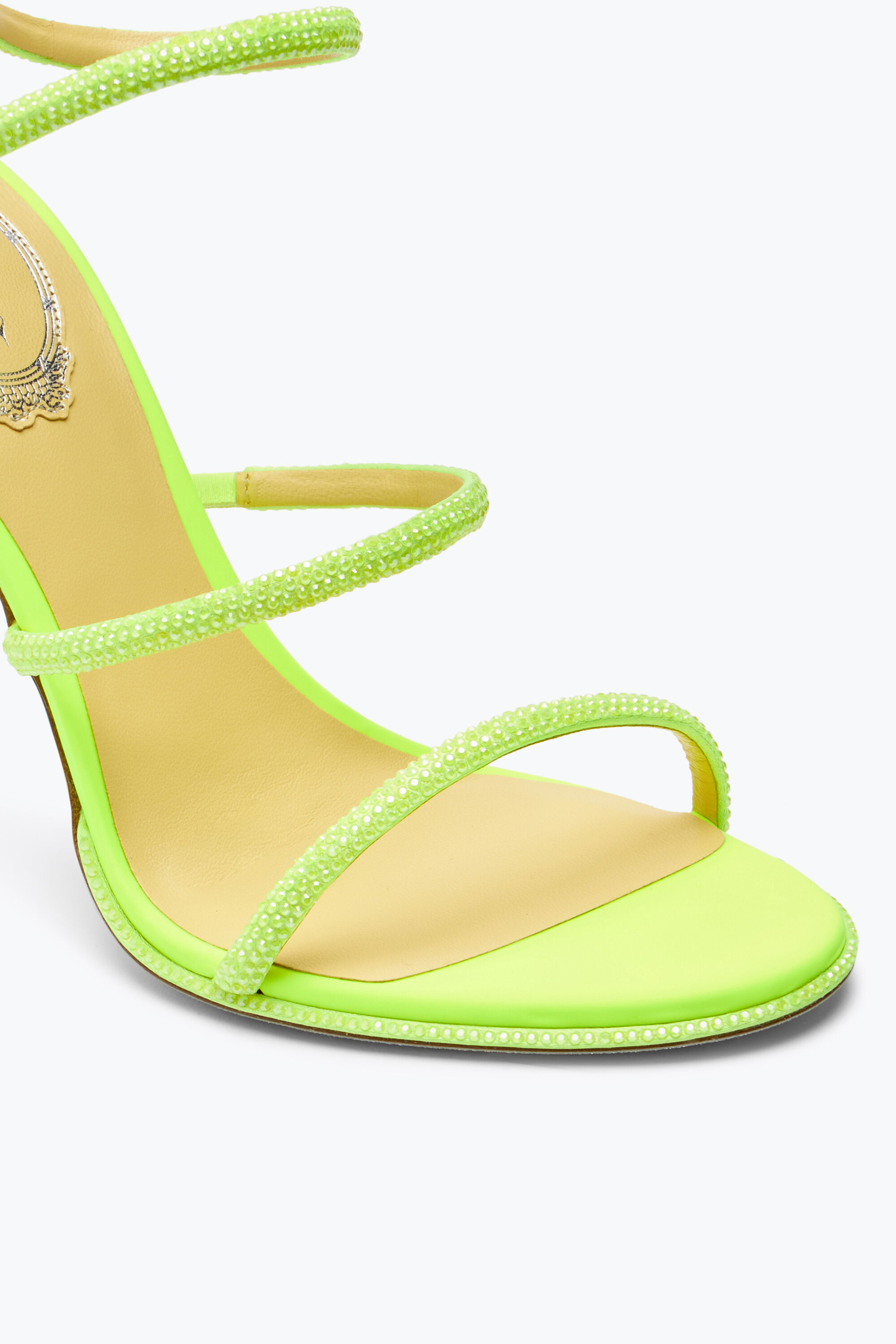 Sandale jaune fluo outlet