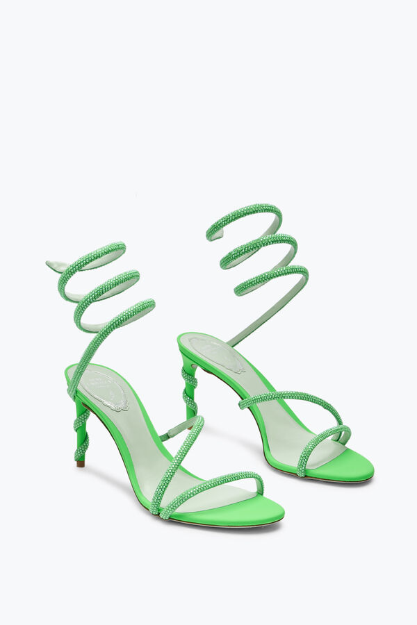 Margot Fluo Green Sandal 80