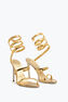 JUNIPER METAL GOLD SANDAL 105