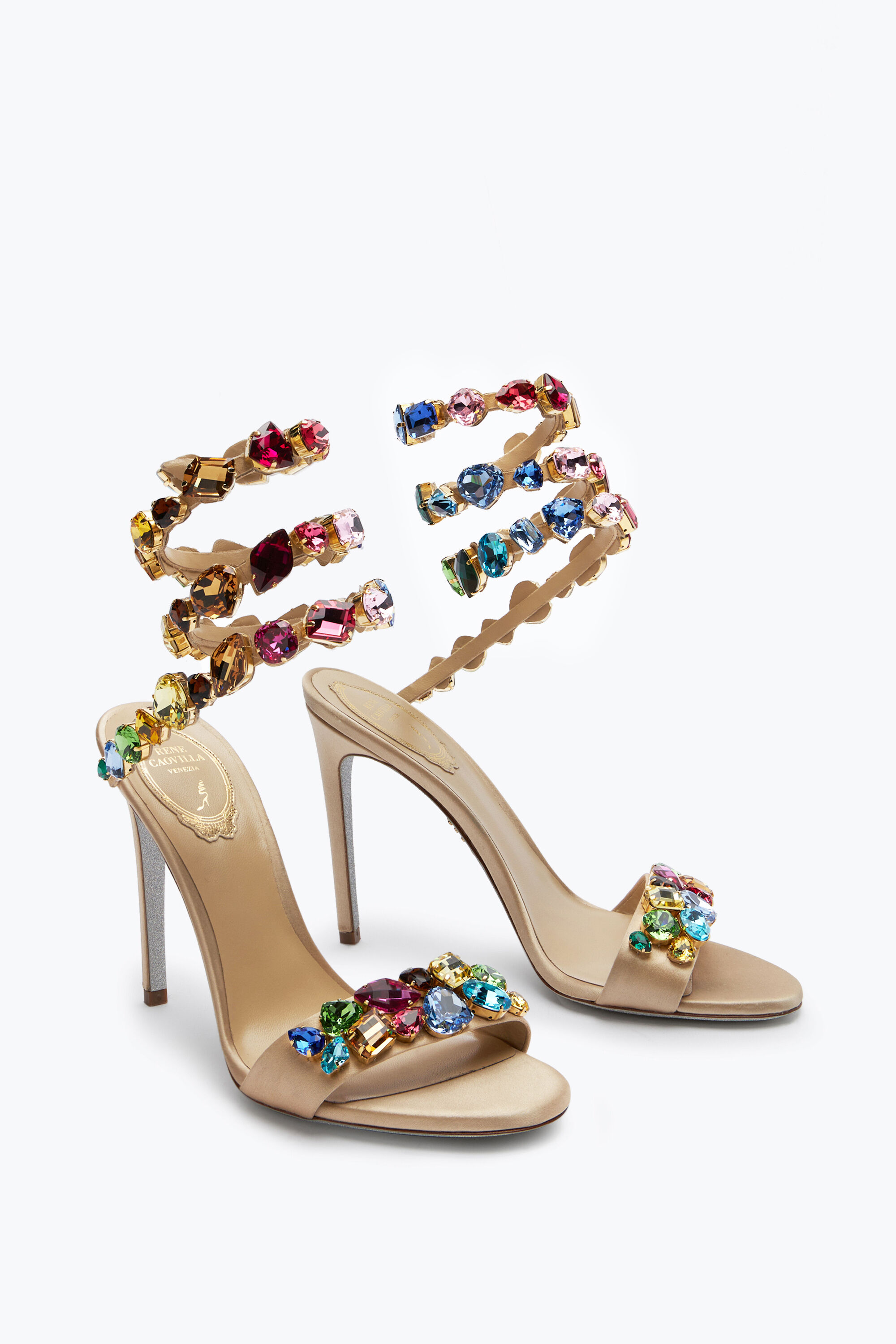 Sandali con pietre colorate discount