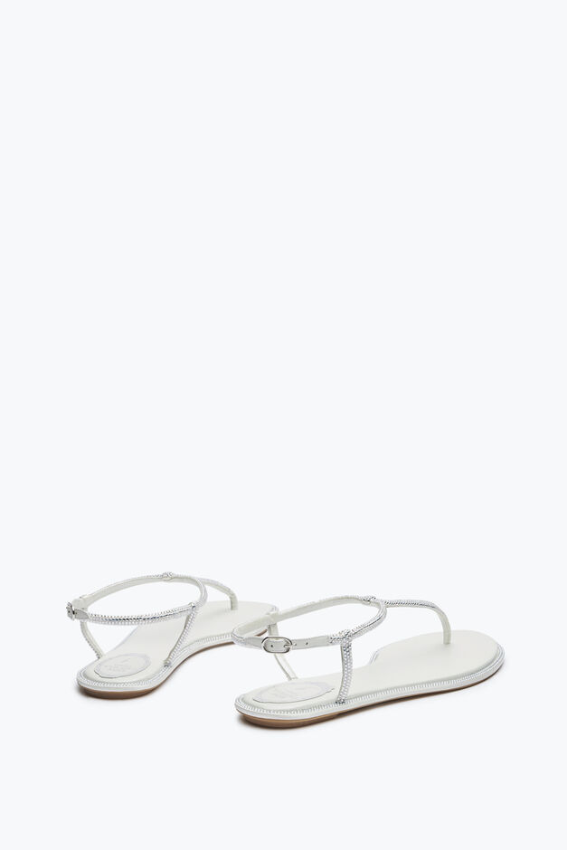 Diana Crystal Ivory Sandal 10 Diana Crystal Ivory Sandal 10