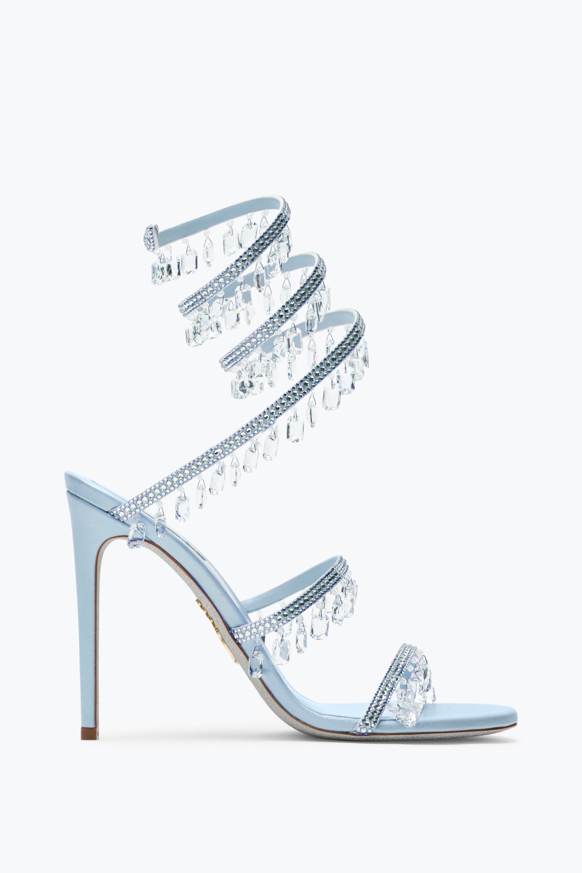 Sandalo Chandelier Azzurro 105 in Ottanio Sandali per Donna