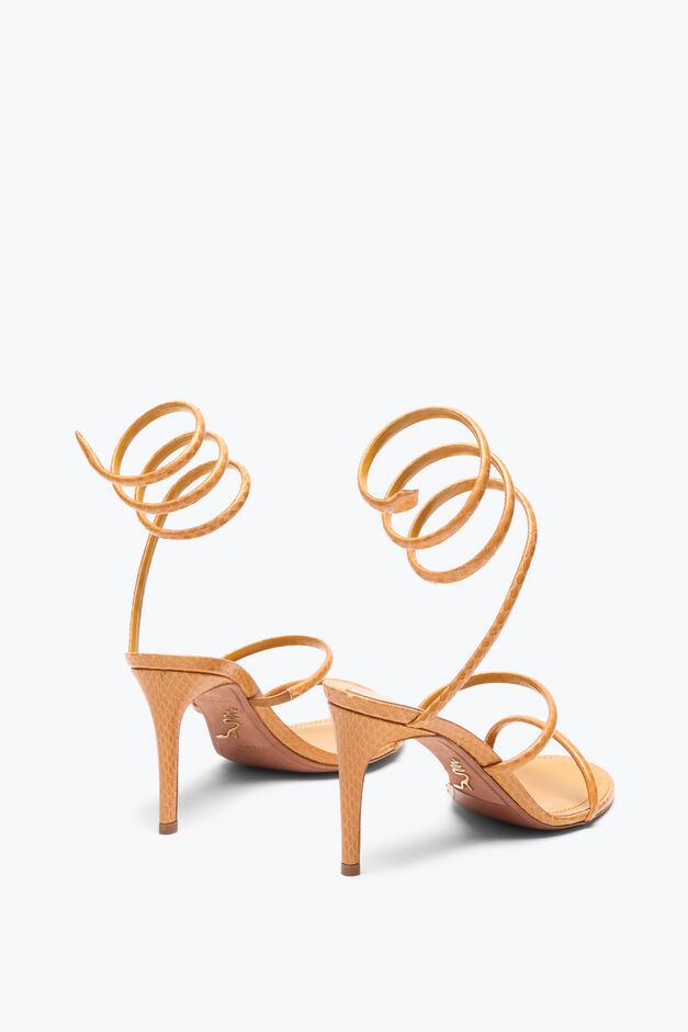 CLEO AMBER AYERS LEATHER SANDAL 80