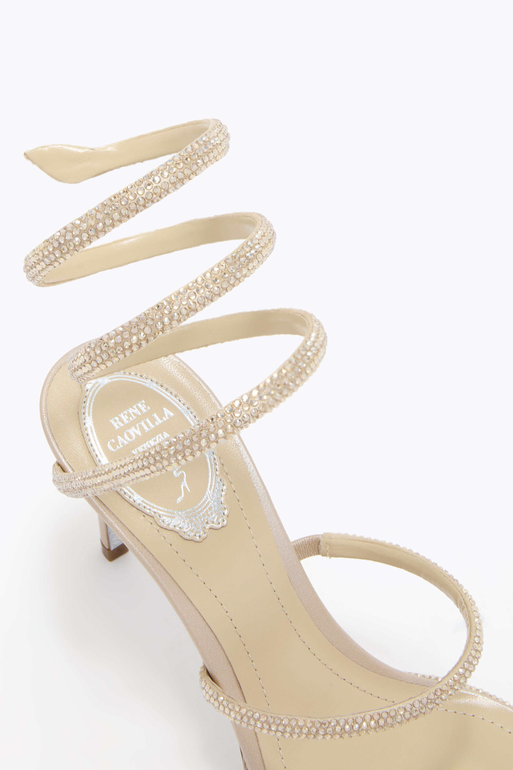 Rene Caovilla® Cleo: jeweled designer sandals
