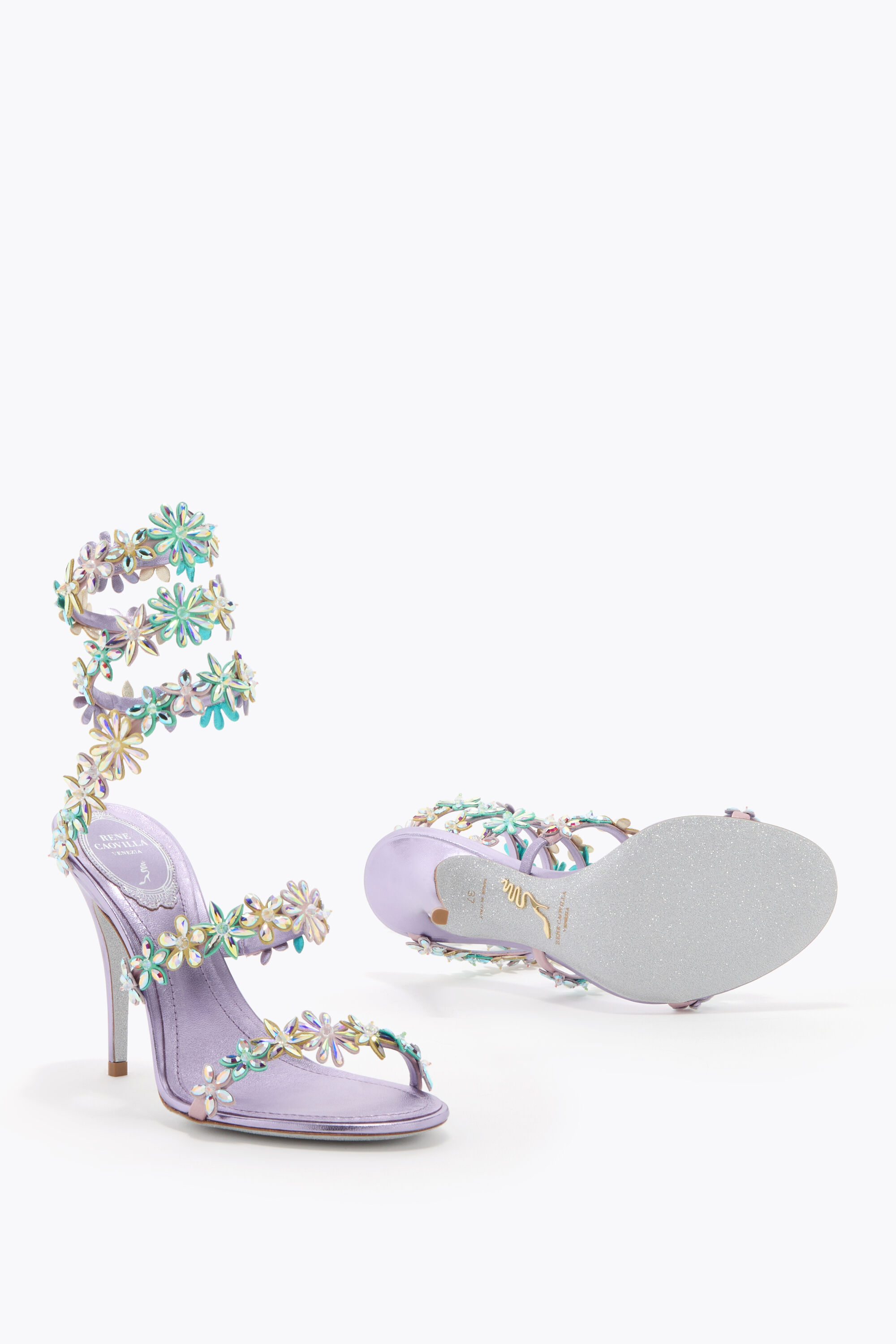 RENE CAOVILLA 34ハーフ Jeweled EDEN | Rene Caovilla®