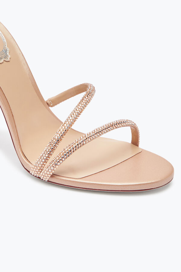 Margot Crystal Blush Sandal 105