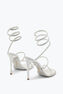 Cleo 105 Crystal Gray Sandal