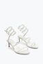 Cinderella White Sandal With Serpent 60