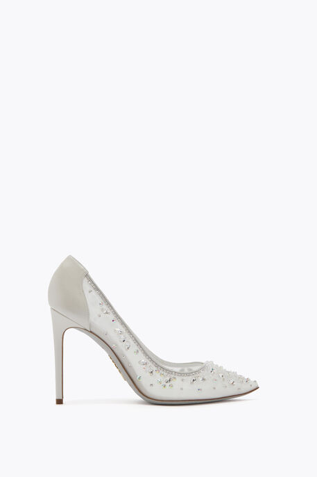 Cinderella White Pump 105