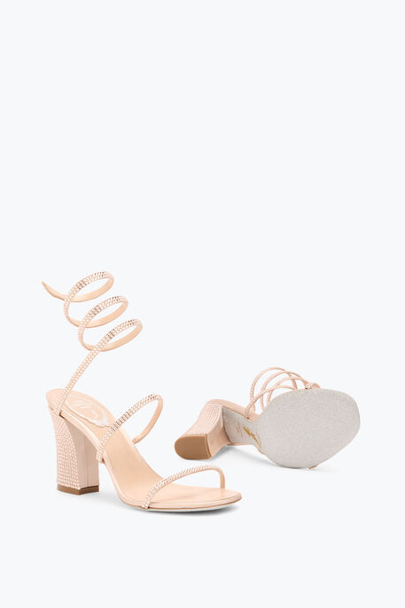 CLEO NUDE SANDAL WITH SOUL HEEL 80
