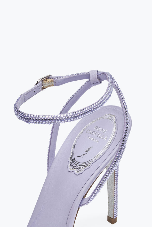 Ellabrita Crystal Lavender Sandal 105 Ellabrita Crystal Lavender Sandal 105