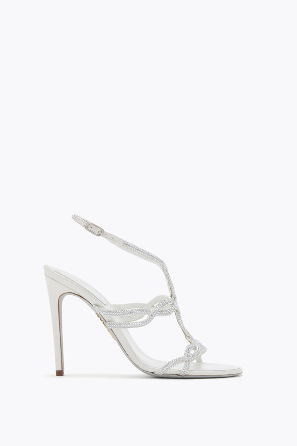 DALILAH WHITE SANDAL 105