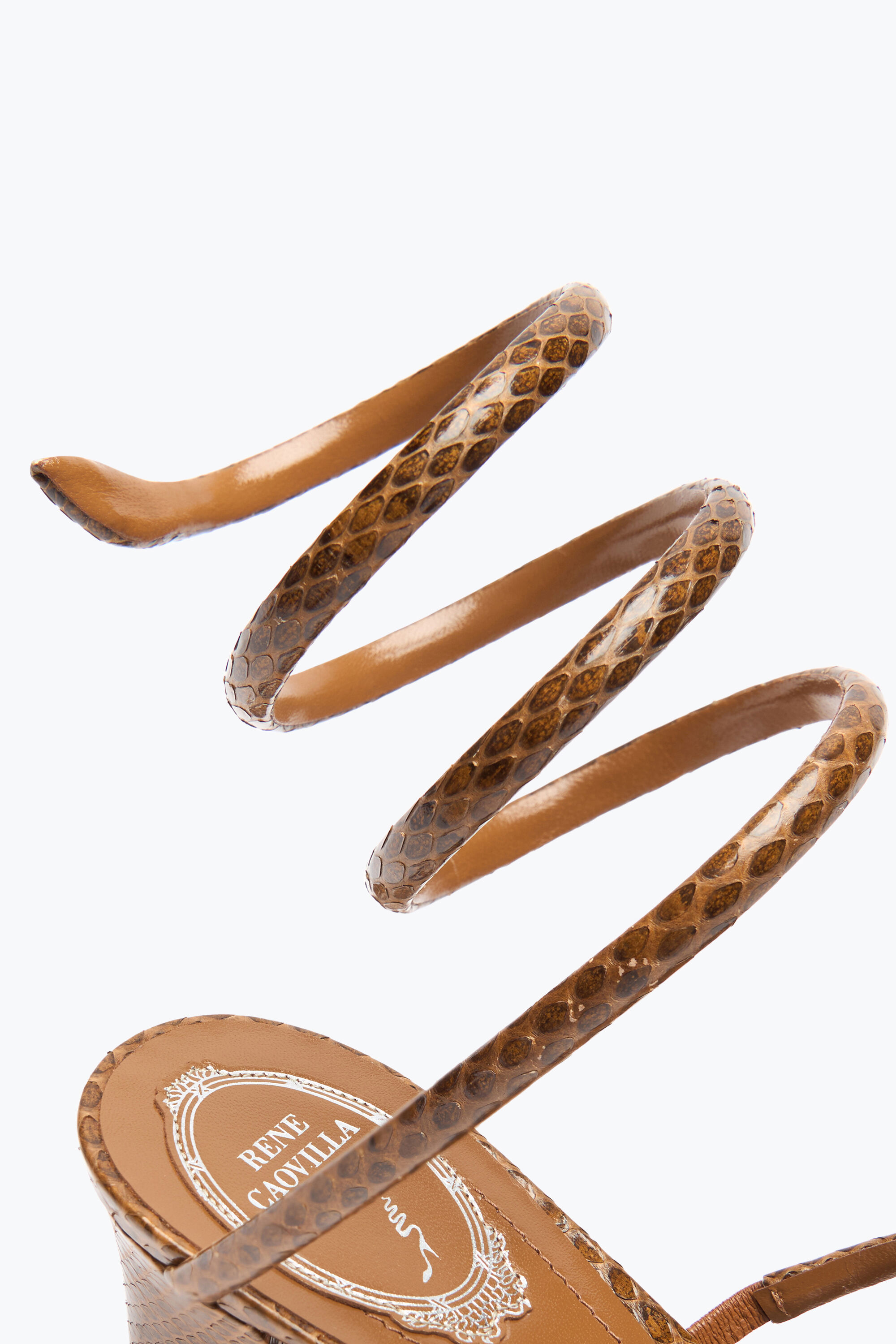 Private Sale SS26 SANDALE CLEO EN CUIR D'AYERS COGNAC 50 en Cognac