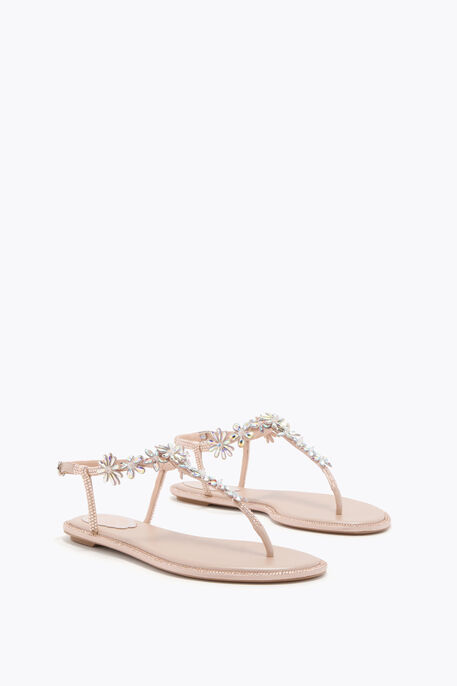 EVA NUDE THONG SANDAL 10