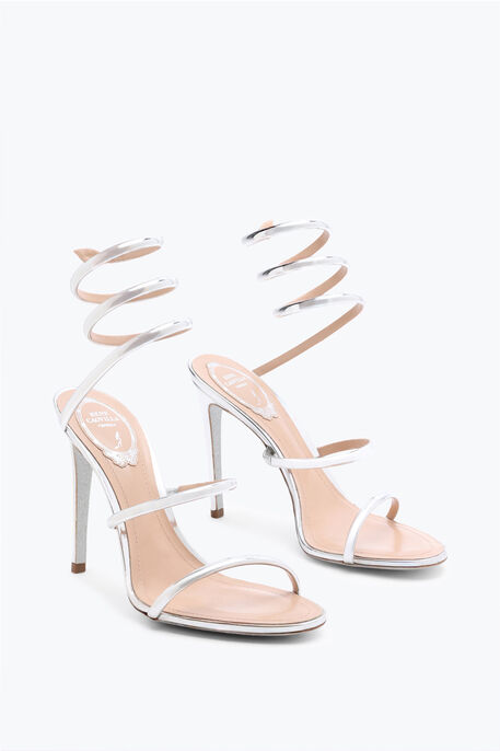 Cleo Sandale Silbermetallic 105 Cleo Sandale Silbermetallic 105