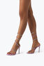 Cleo Lilac Sandal With Degradé Crystals 105