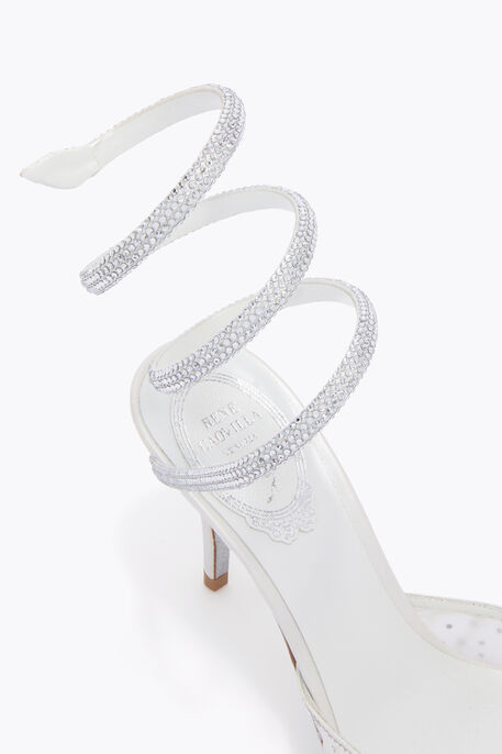 BELLE IVORY PUMP WITH SERPENT 80