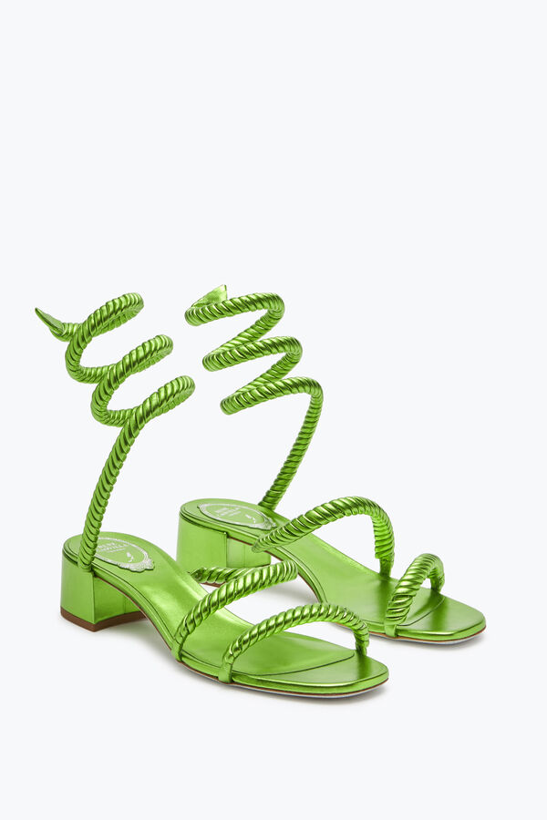 Cleo Lime Green Sandal 35