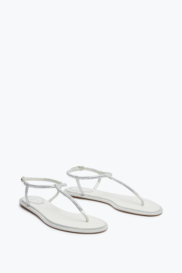 Diana Crystal Ivory Sandal 10 Diana Crystal Ivory Sandal 10