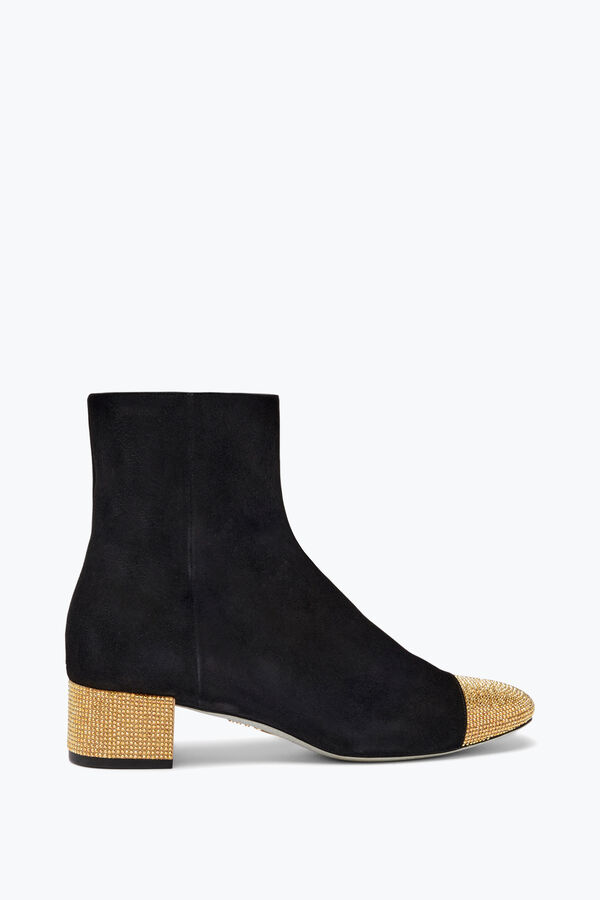 Bonnie Black And Gold Bootie 40
