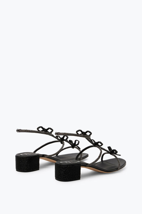 Caterina Crystal Black Sandal 40 Caterina Crystal Black Sandal 40