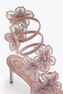 PEACH FLOWER BLUSH PINK SANDAL 80
