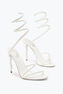 MARGOT SWAROVSKI WHITE SANDAL JEWEL