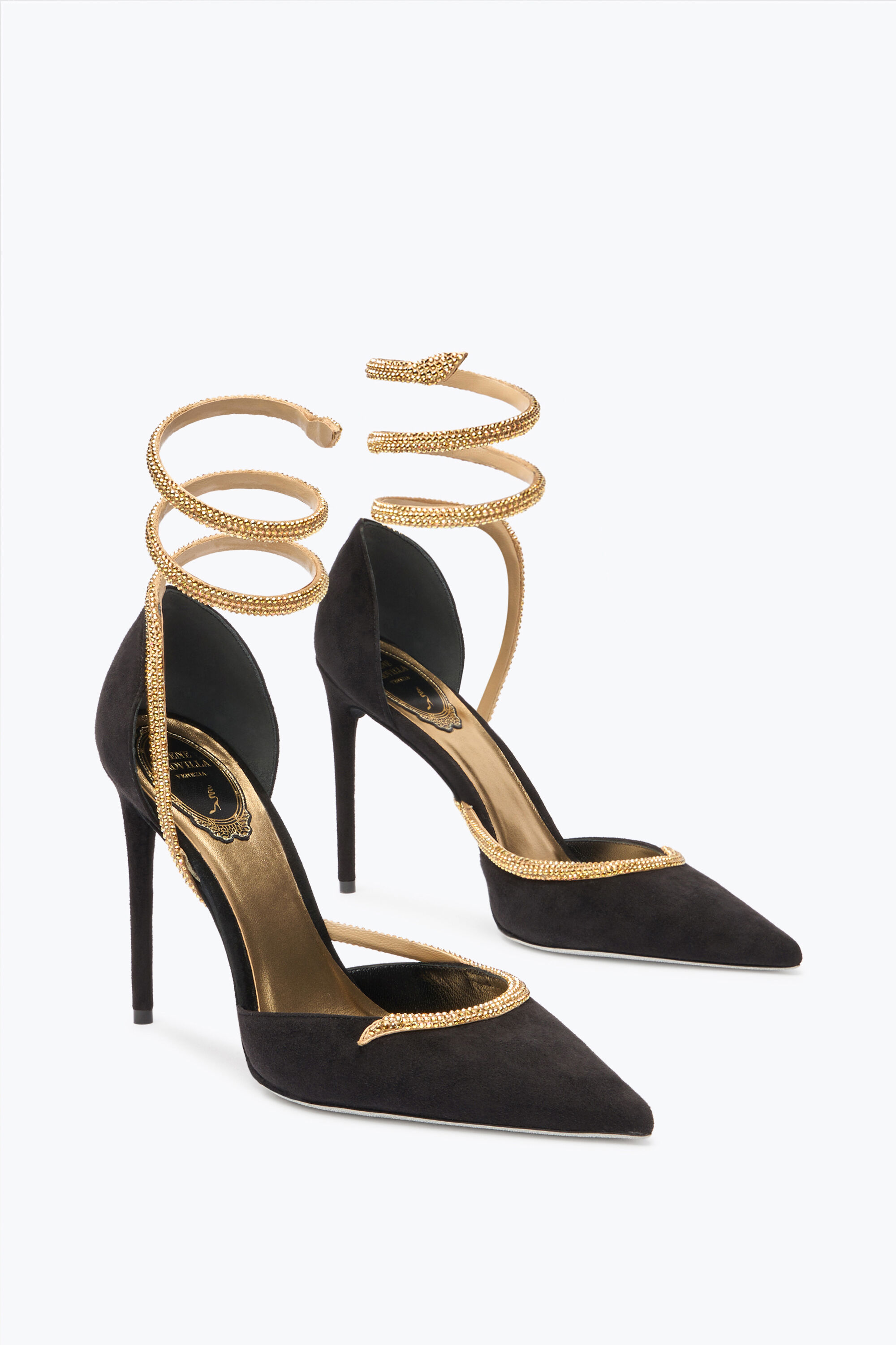 Scarpe con tacco serpente store